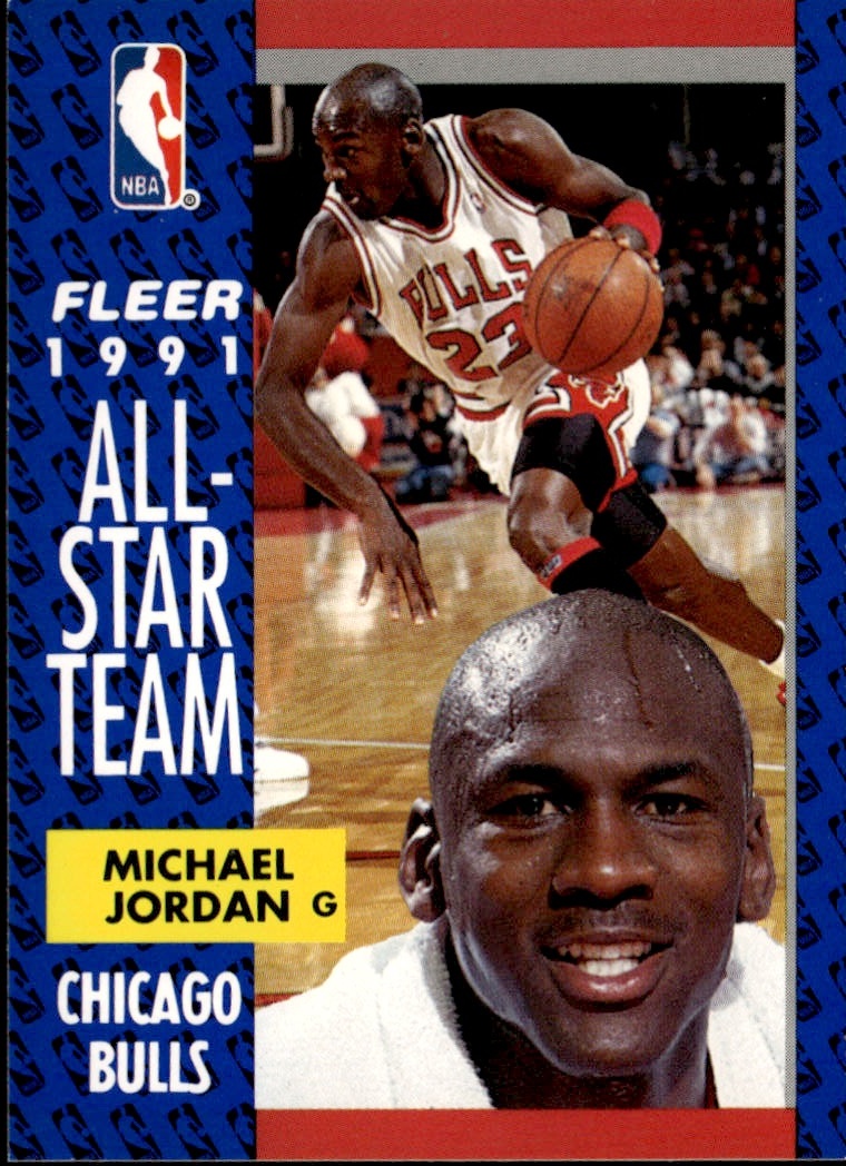 1991 Fleer Michael Jordan graded slab