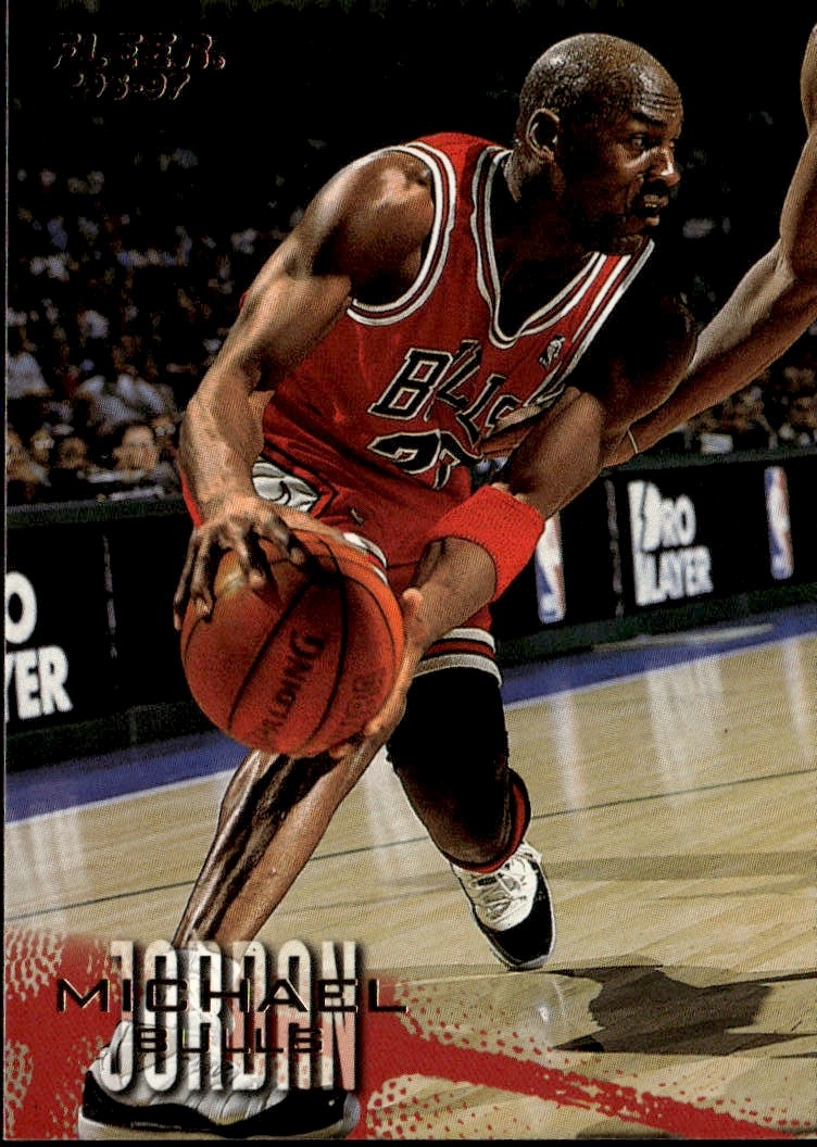 1996 Fleer Michael Jordan graded slab