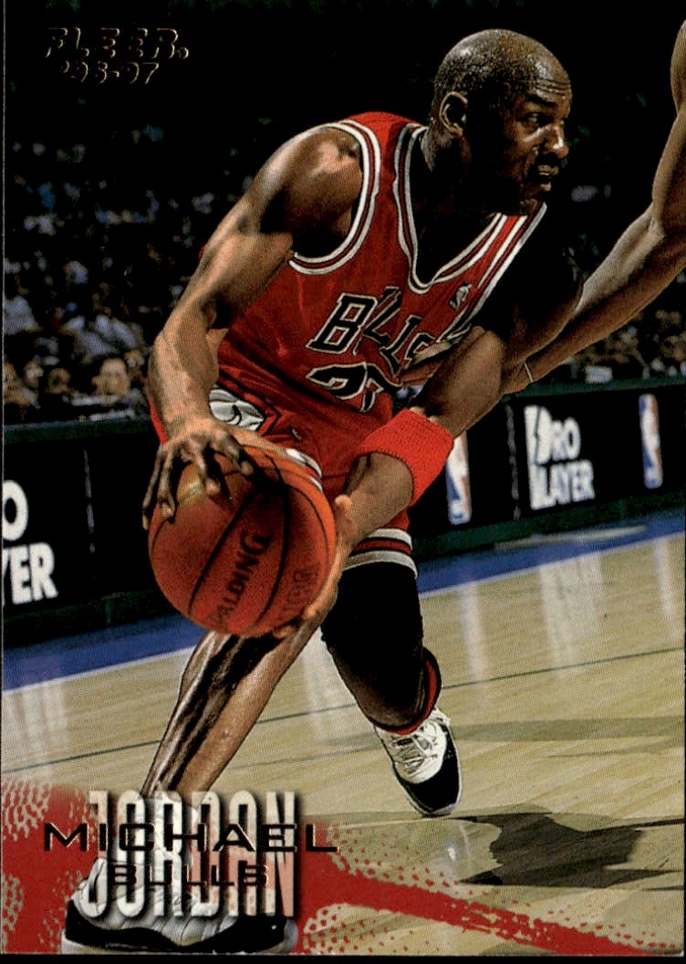 1996 Fleer Michael Jordan graded slab