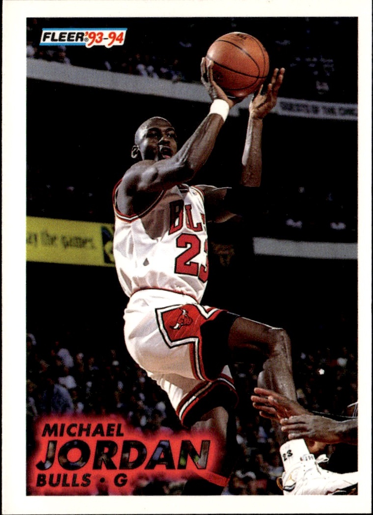 1993 Fleer Michael Jordan graded slab