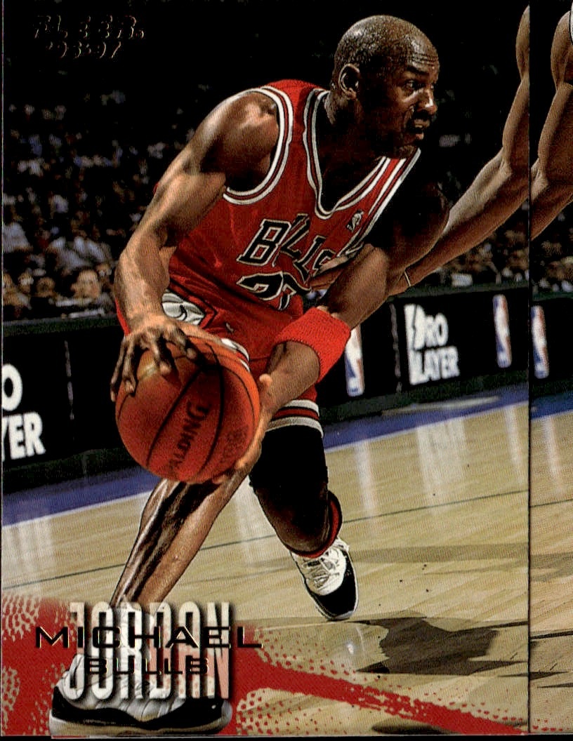 1996 Fleer Michael Jordan graded slab