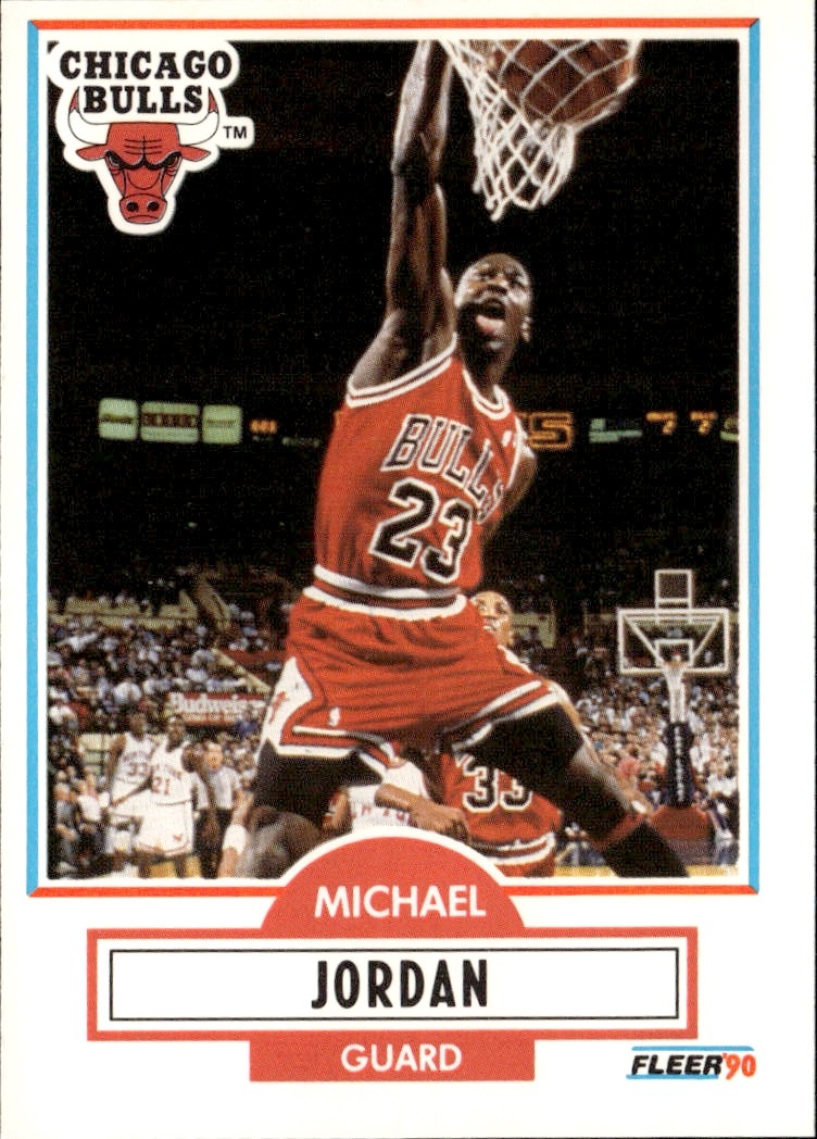 1990 Fleer Michael Jordan graded slab