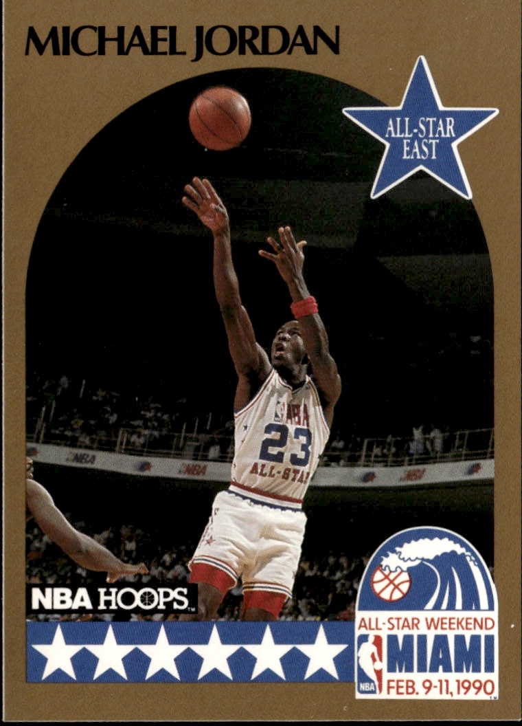 1990 Hoops Michael Jordan graded slab