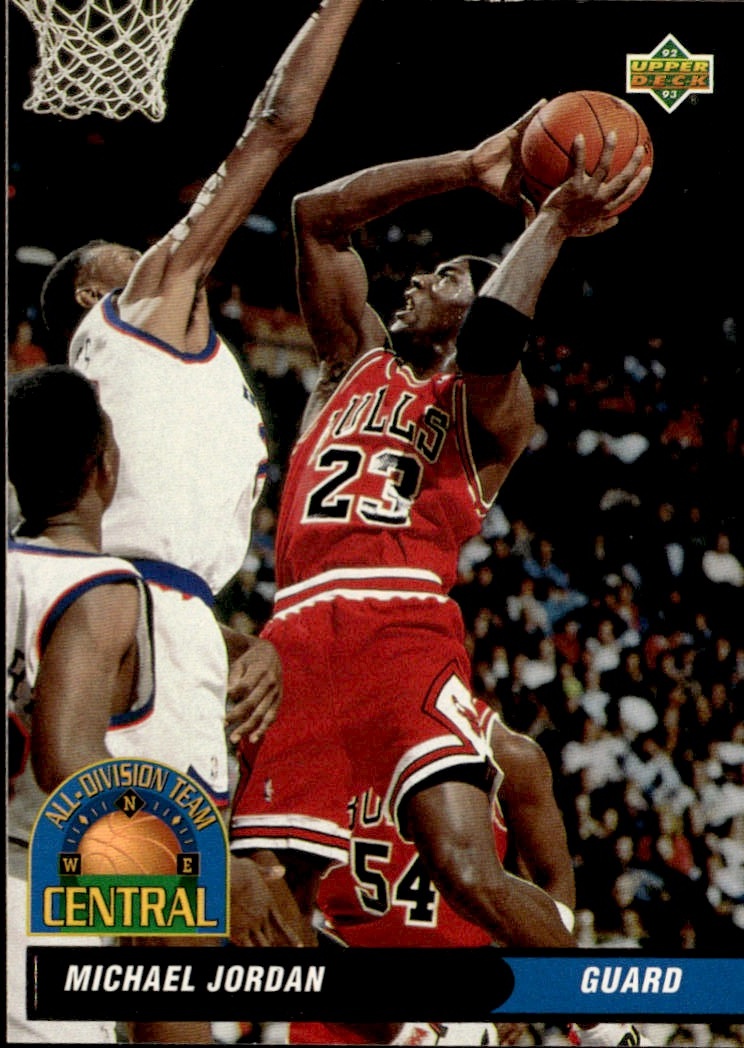 1992 U.D. International Michael Jordan graded slab