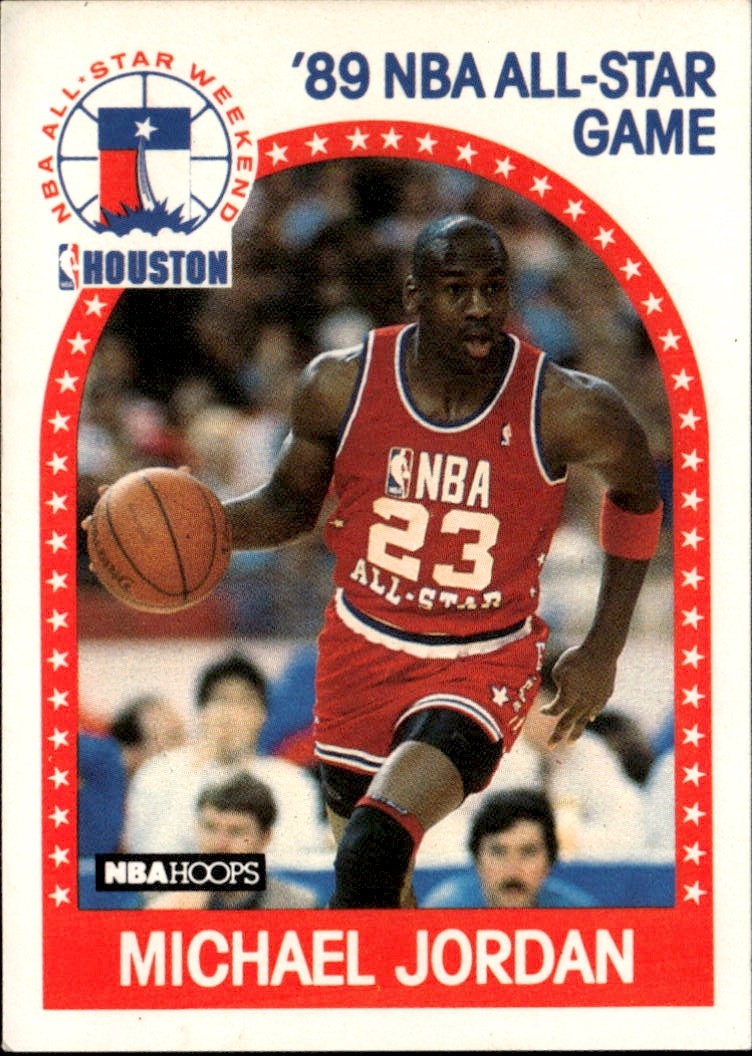 1989 Hoops Michael Jordan graded slab
