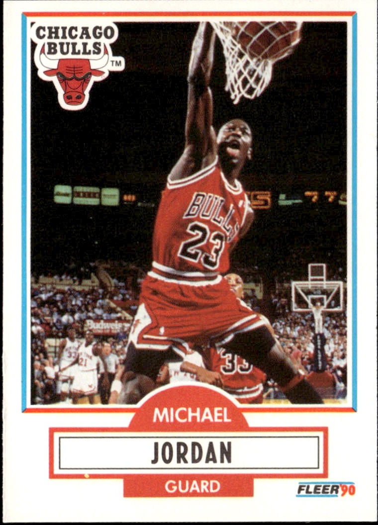 1990 Fleer Michael Jordan graded slab