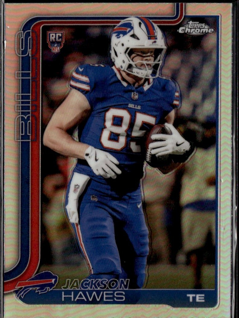 2025 Topps Chrome Jackson Hawes graded slab