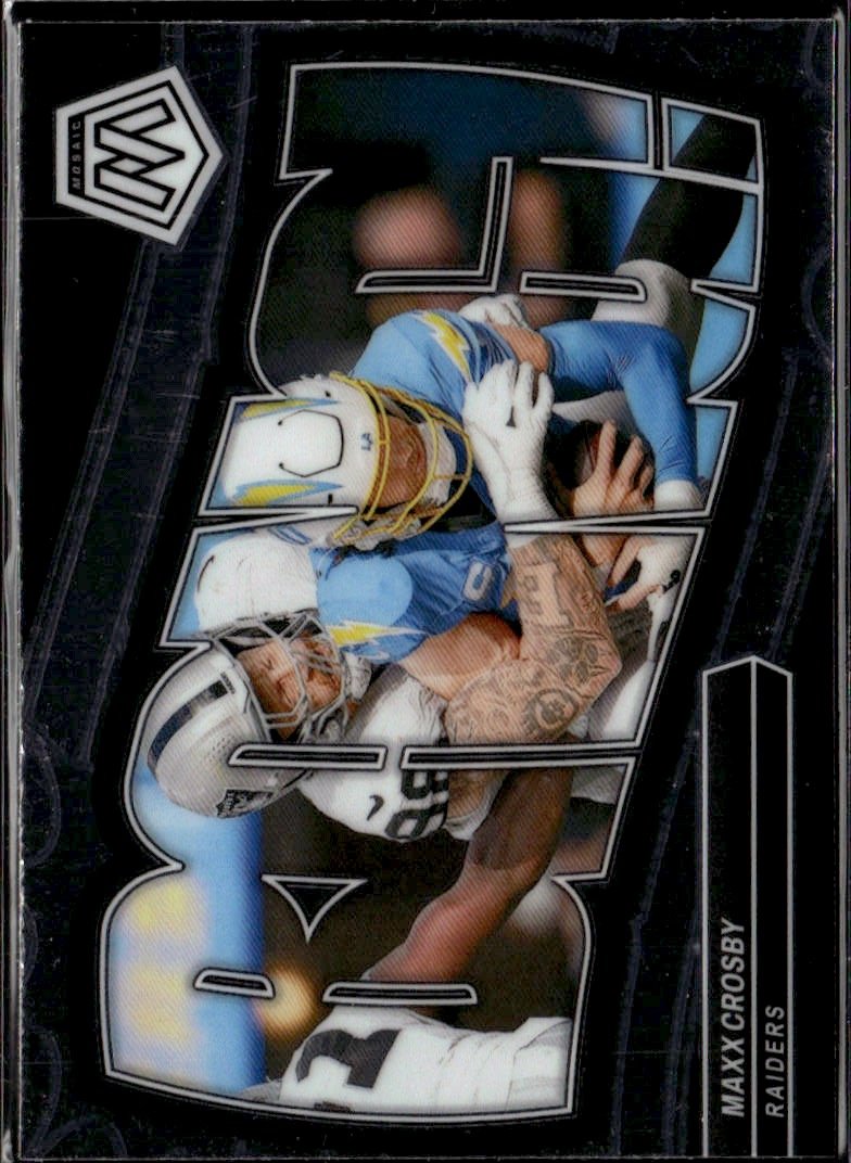 2024 MOSAIC MAXX CROSBY graded slab