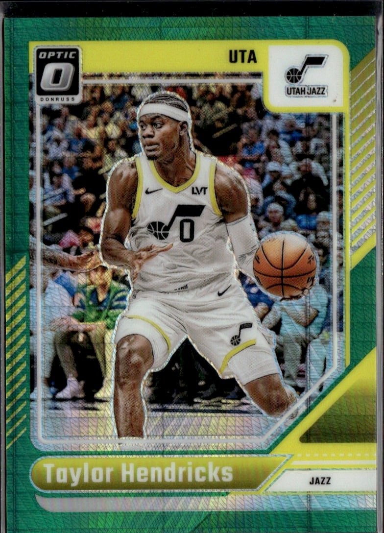 2025 Donruss Optic Taylor Hendricks graded slab