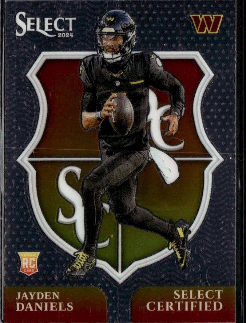 2024 Select Jayden Daniels graded slab