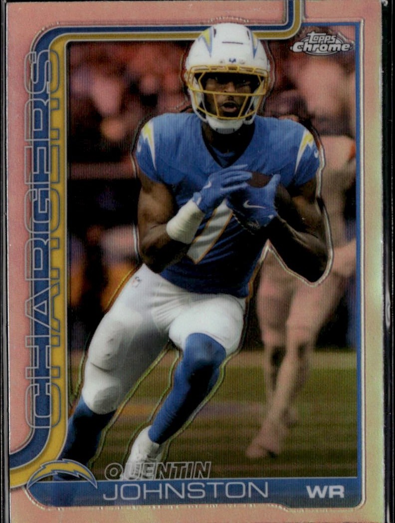 2025 TOPPS CHROME QUENTIN JOHNSTON graded slab