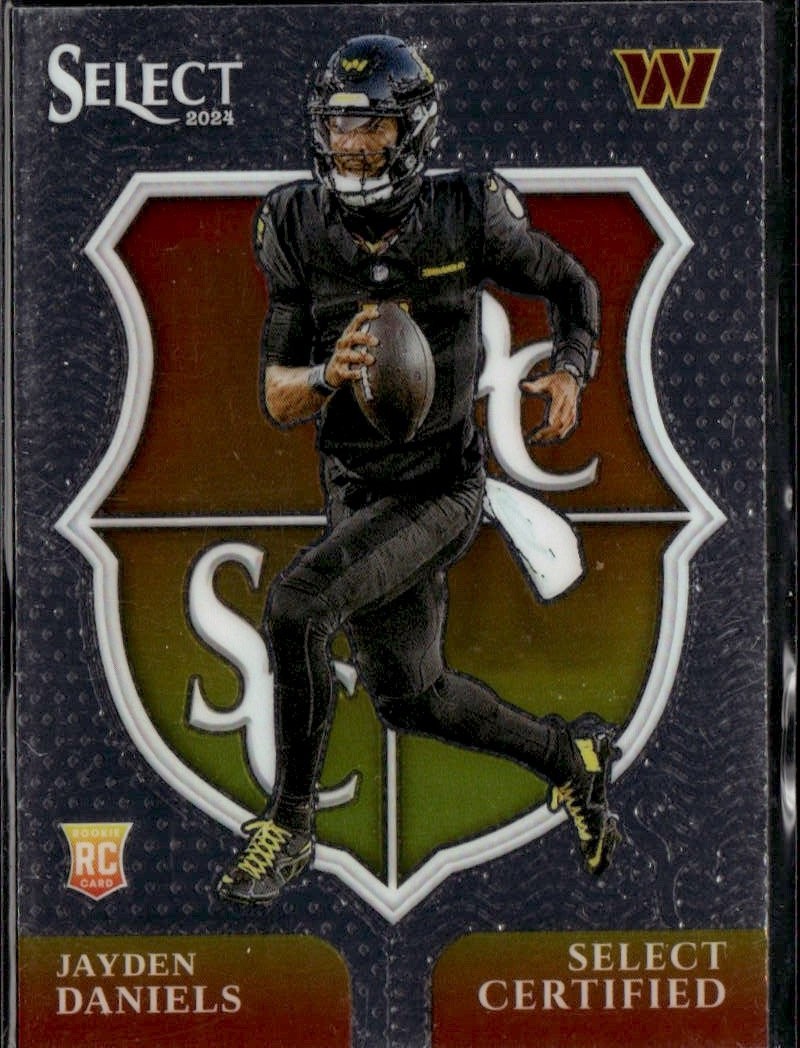 2024 Select Jayden Daniels graded slab
