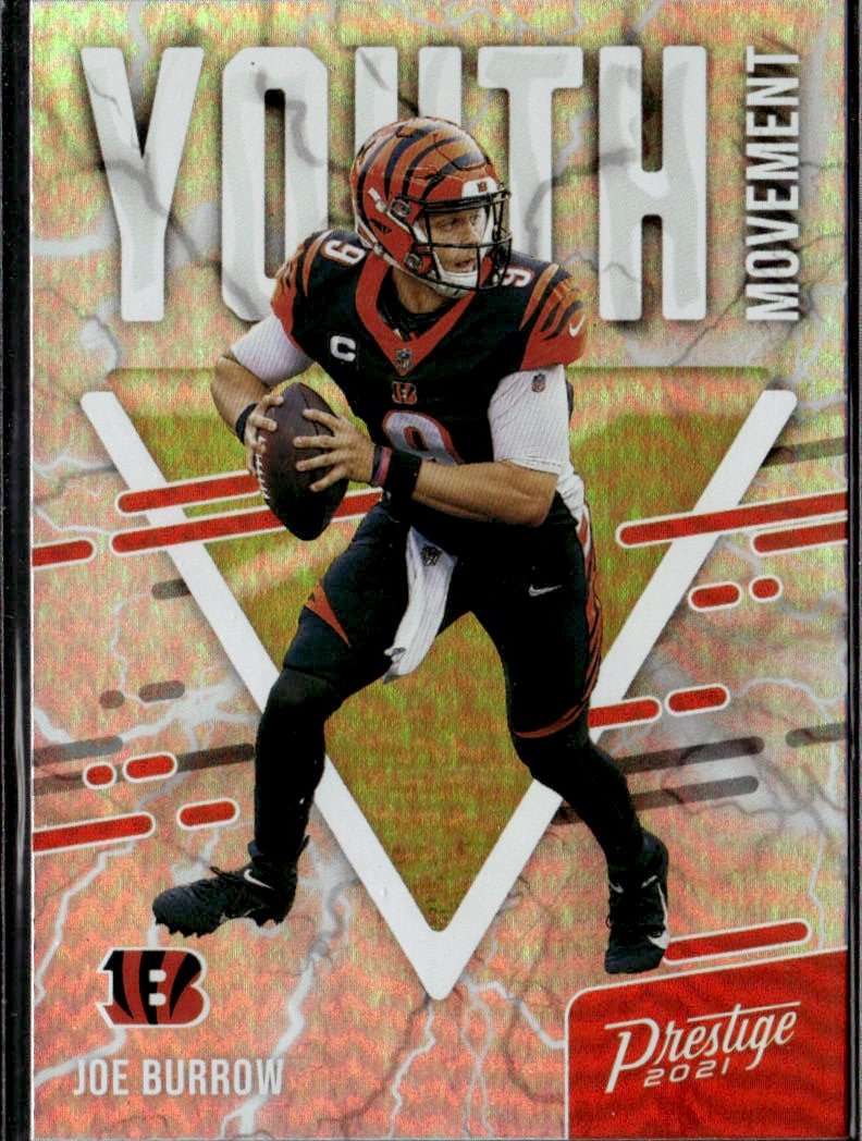 2021 Prestige Joe Burrow graded slab