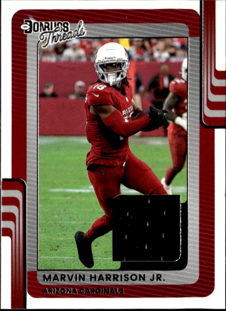2025 Donruss Threads Marvin Harrison Jr. graded slab