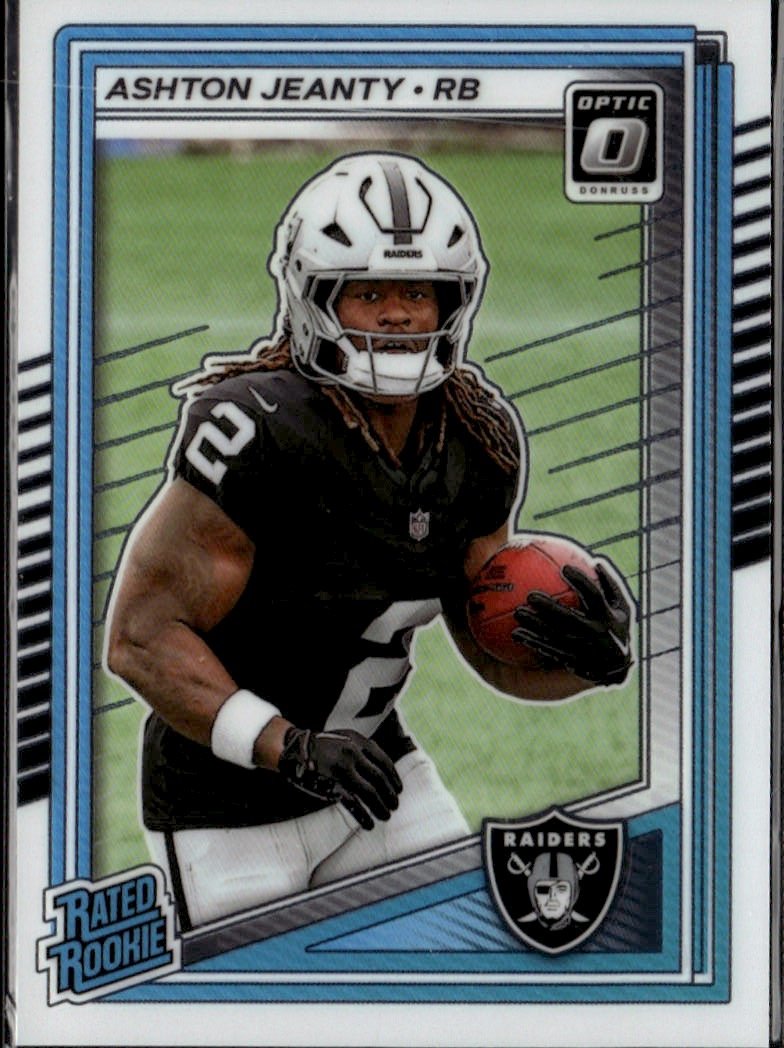 2025 OPTIC ASHTON JEANTY graded slab