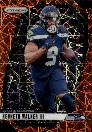 2024 Prizm Kenneth Walker III graded slab