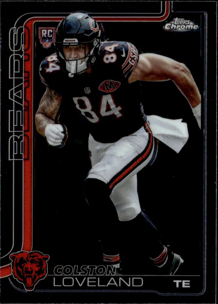 2025 Topps Chrome Colston Loveland graded slab