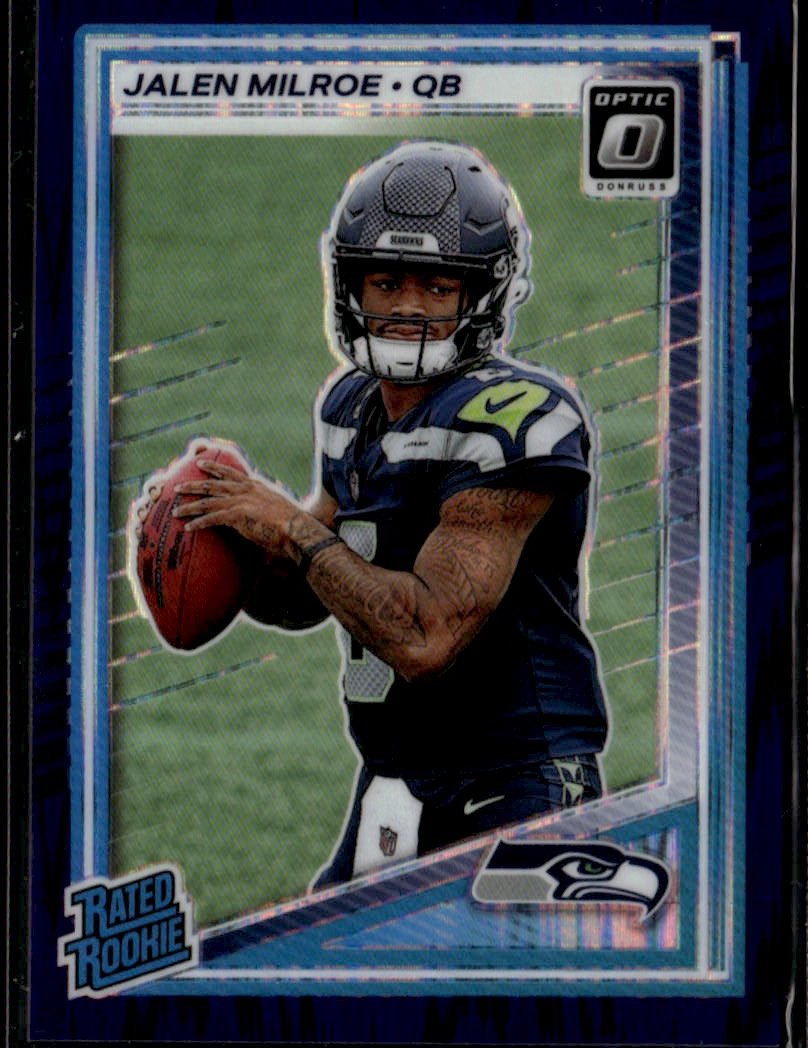 2025 Optic Jalen Milroe graded slab