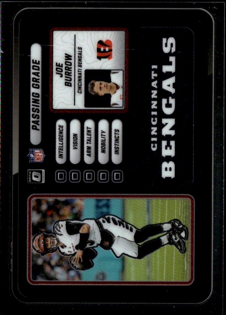 2025 Optic Joe Burrow graded slab