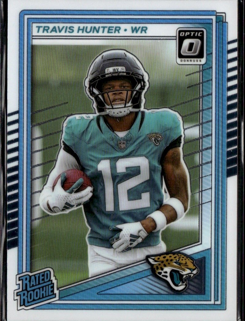 2025 Optic Travis Hunter graded slab