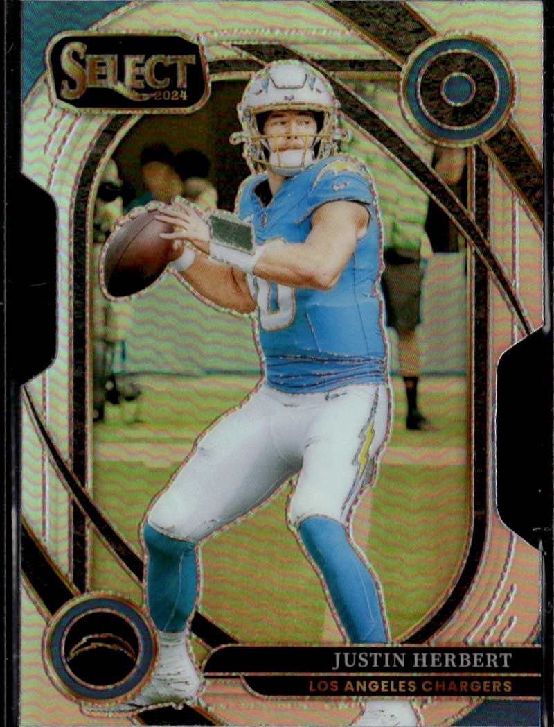 2024 Select Justin Herbert graded slab