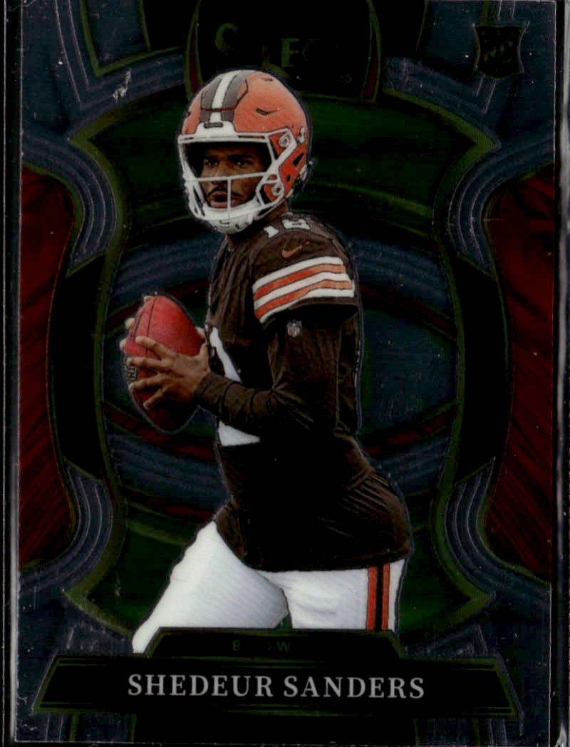 2025 Select Shedeur Sanders graded slab