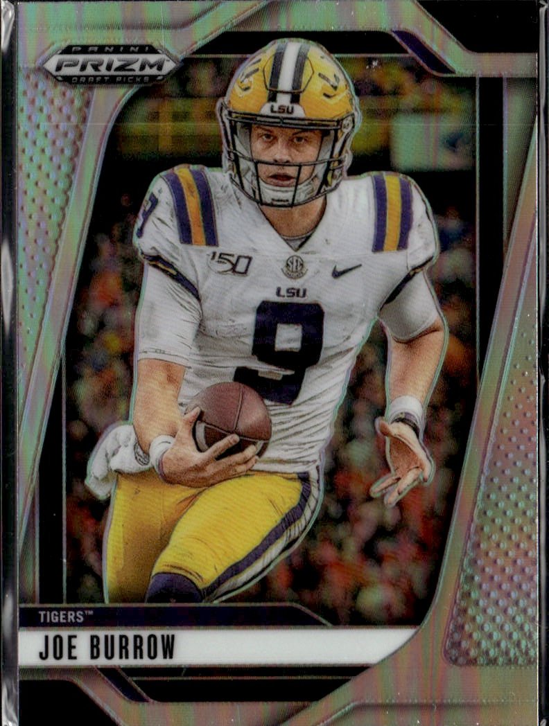 2025 Prizm Draft Picks Joe Burrow graded slab