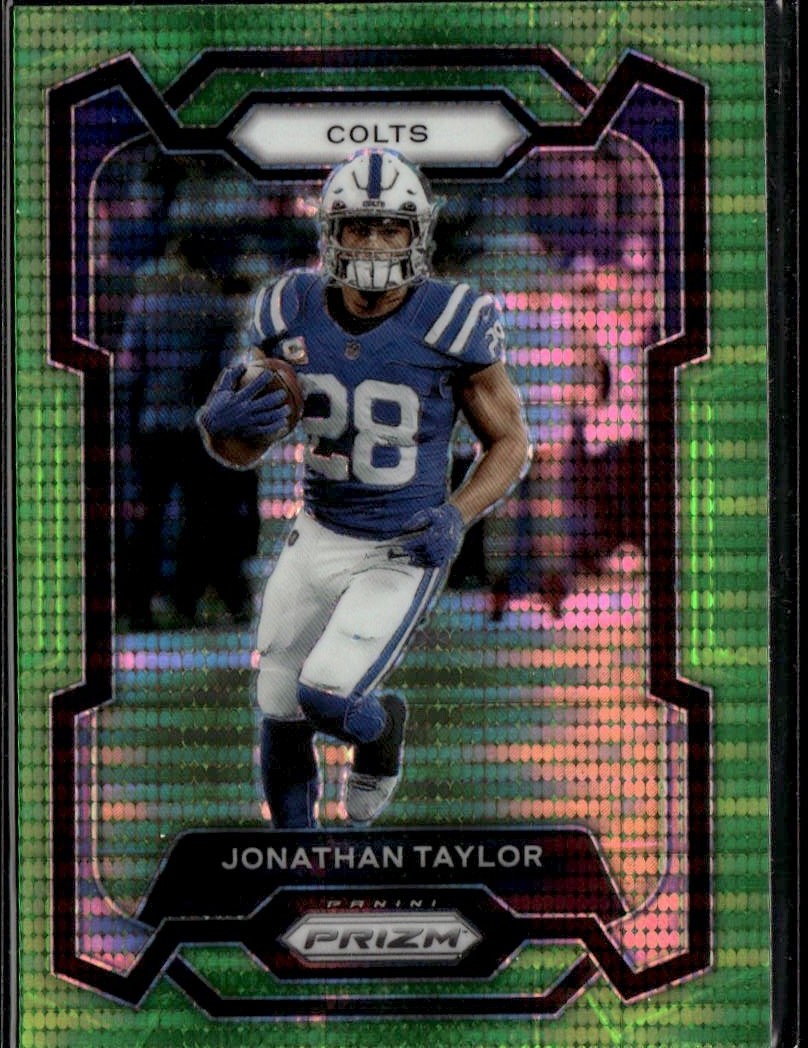 2023 PRIZM JONATHAN TAYLOR graded slab