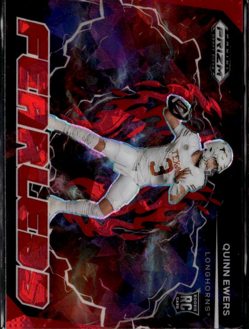 2025 Prizm Draft Picks Quinn Ewers graded slab