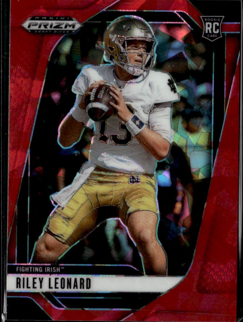 2025 Prizm Draft Picks Riley Leonard graded slab