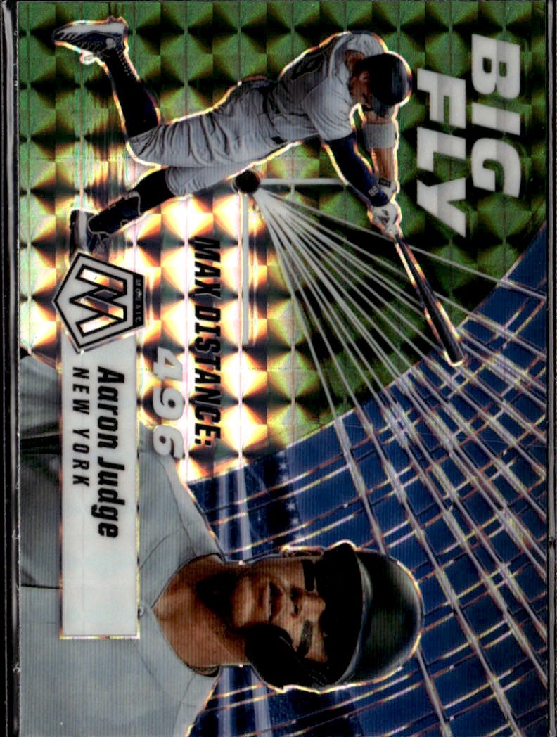 2021 Mosaic Aaron Judge graded slab