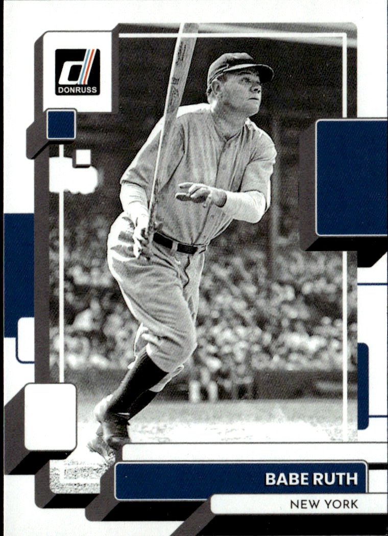 2022 Donruss Babe Ruth graded slab