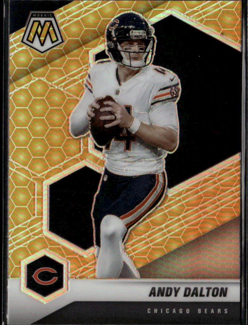 2021 Mosaic Andy Dalton graded slab