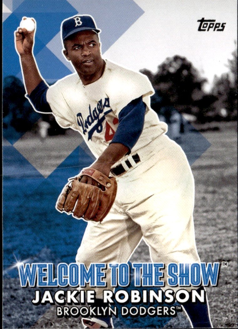 2022 Topps Series 1 Jackie Robinson graded slab