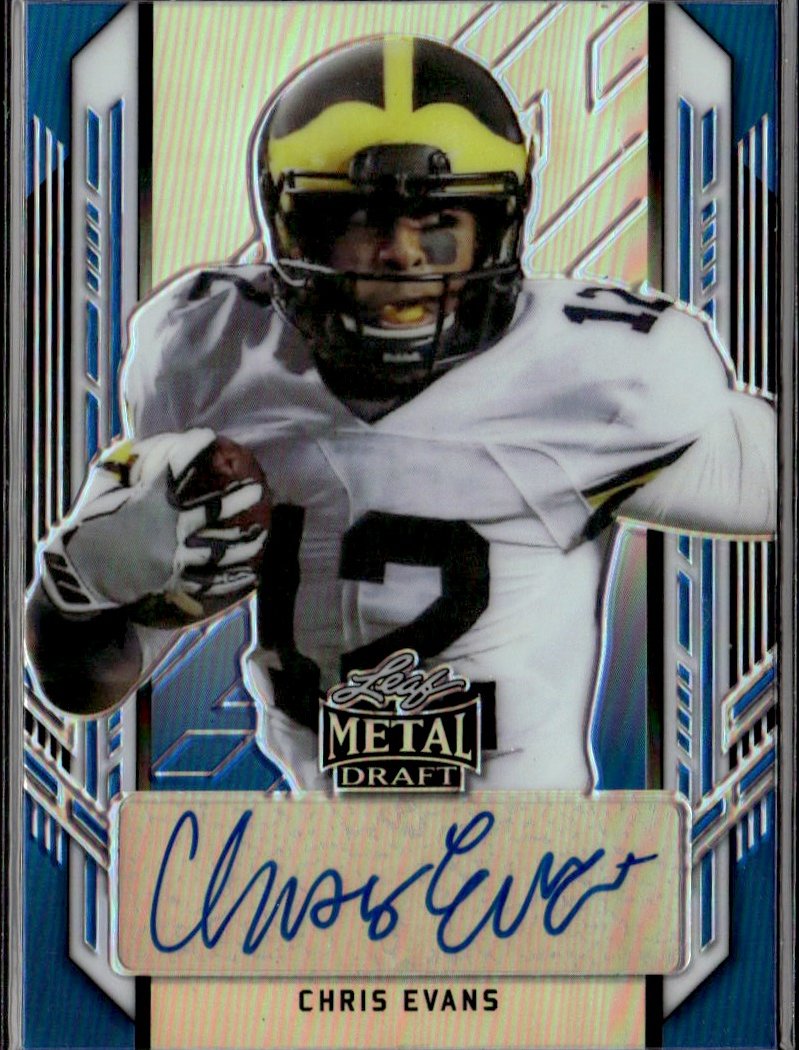 2021 Metal Draft Chris Evans graded slab