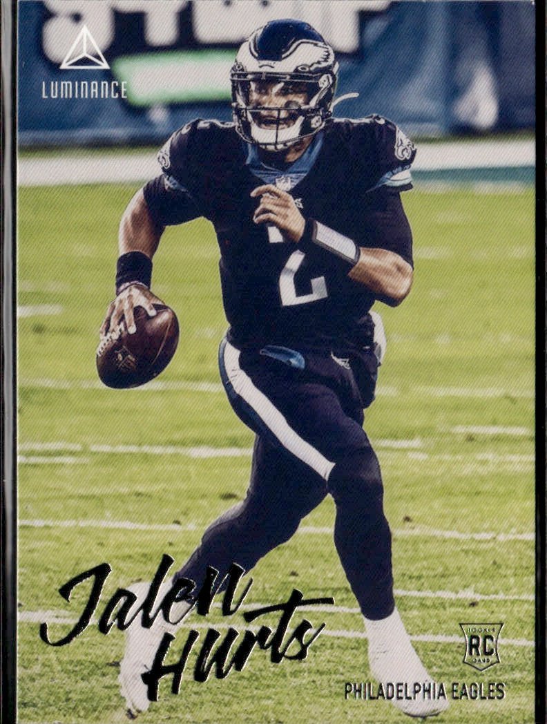 2020 Chroni Luminance Jalen Hurts graded slab