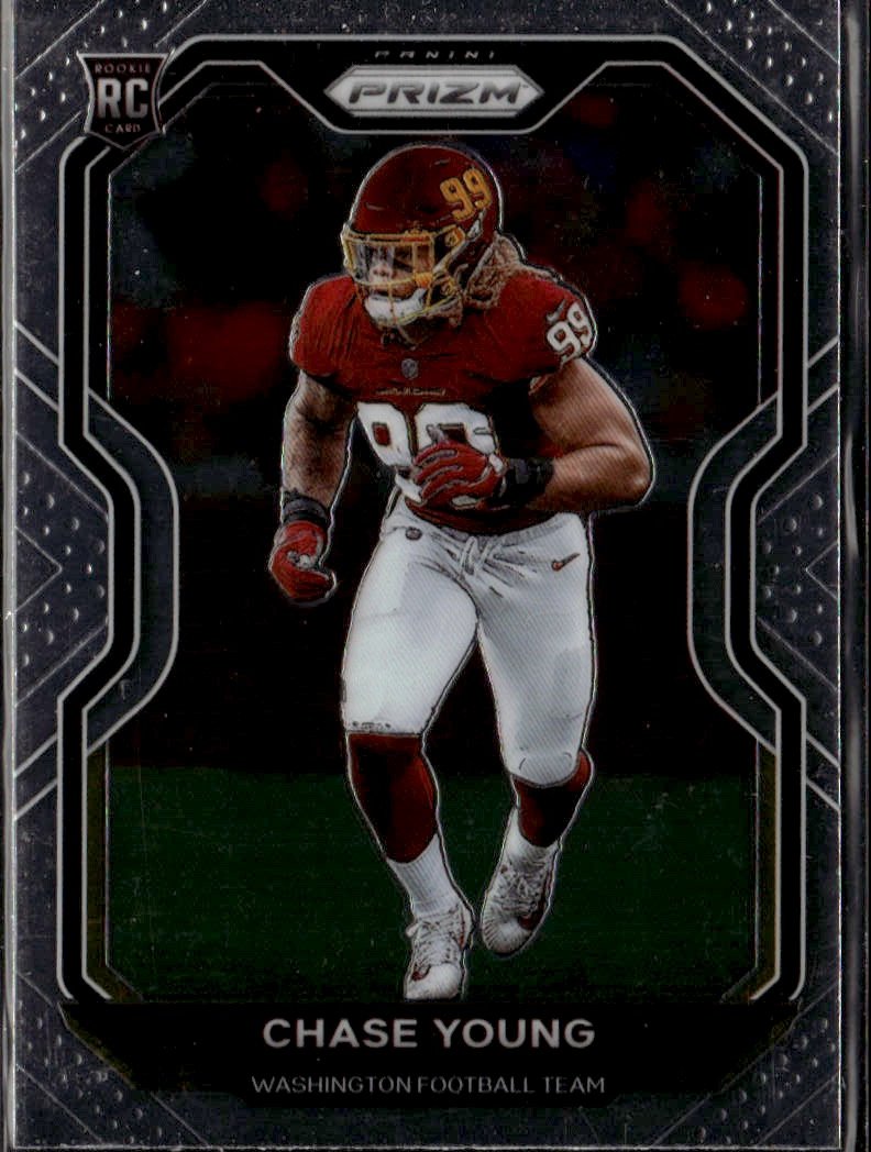 2020 Prizm Chase Young graded slab