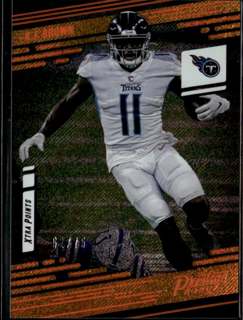 2021 Chronicles Prestige A.J. Brown graded slab
