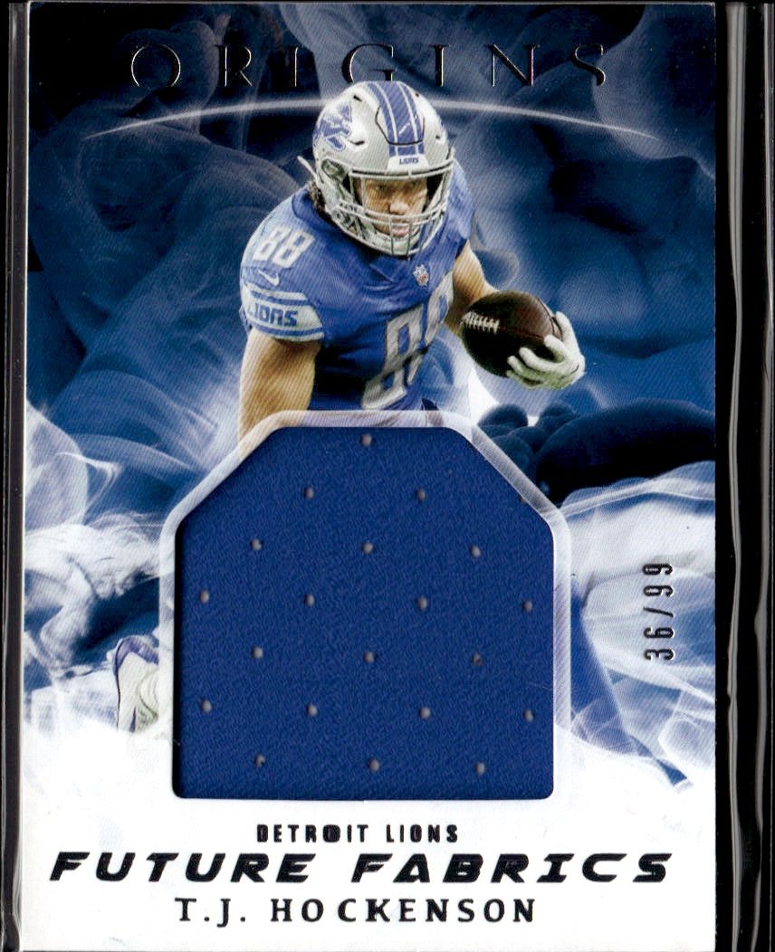 2021 Origins T.J. Hockenson graded slab
