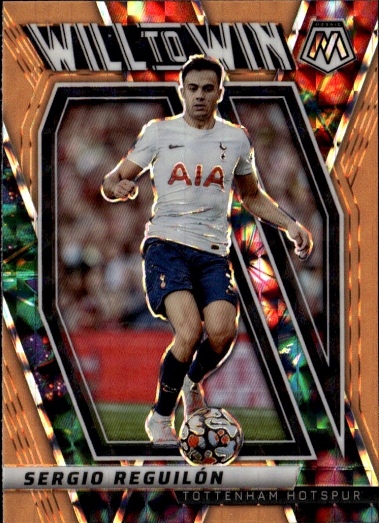 2022 Mosaic Premier League Sergio Reguilón graded slab