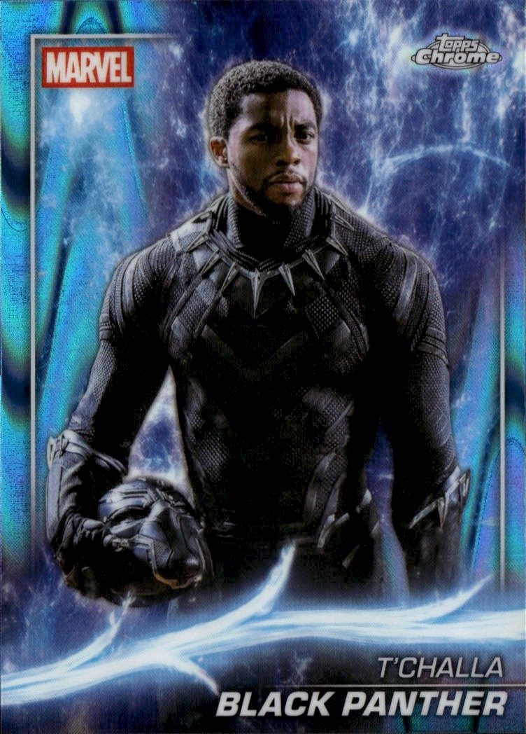 2025 MARVEL STUDIOS CHROME BLACK PANTHER graded slab