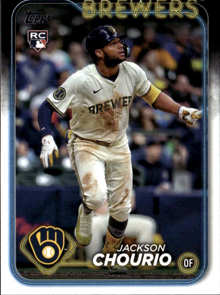 2024 Topps Update Jackson Chourio graded slab