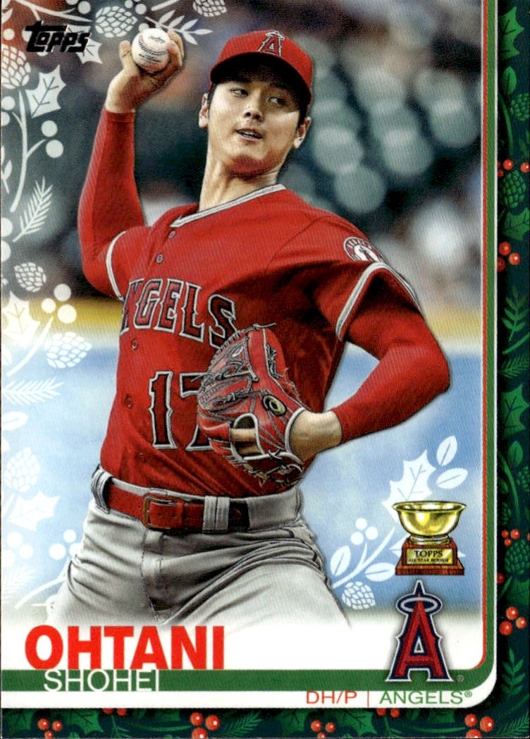 2019 Topps Holiday Shohei Ohtani graded slab