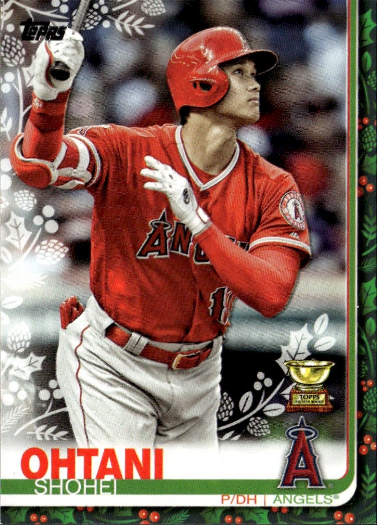 2019 Topps Holiday Shohei Ohtani graded slab