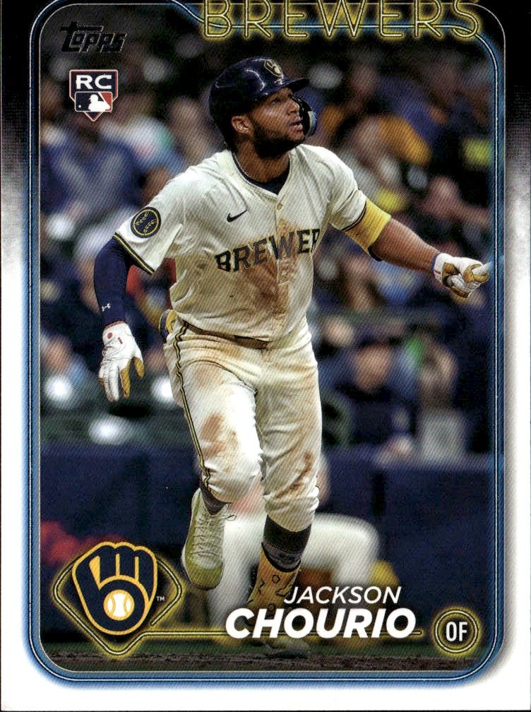 2024 Topps Update Jackson Chourio graded slab