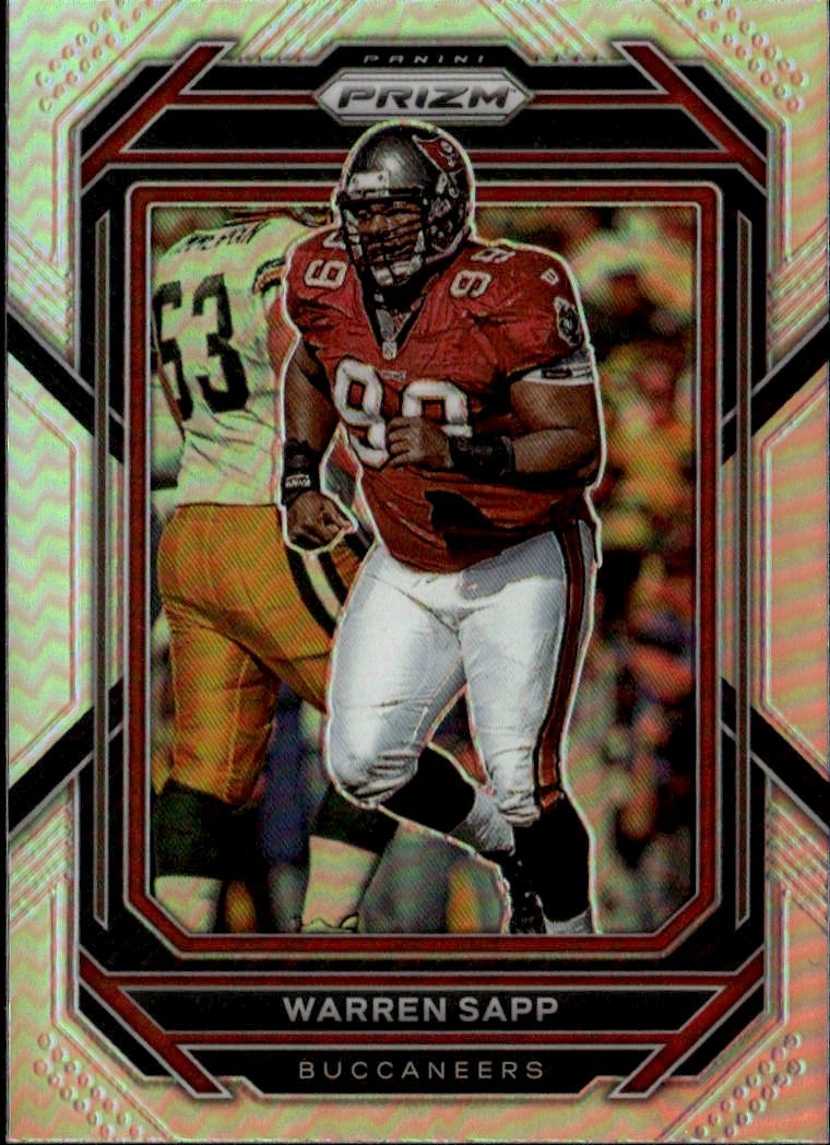 2022 Prizm Warren Sapp graded slab