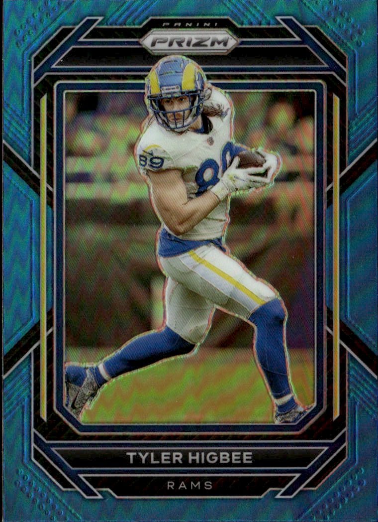 2022 Prizm Tyler Higbee graded slab