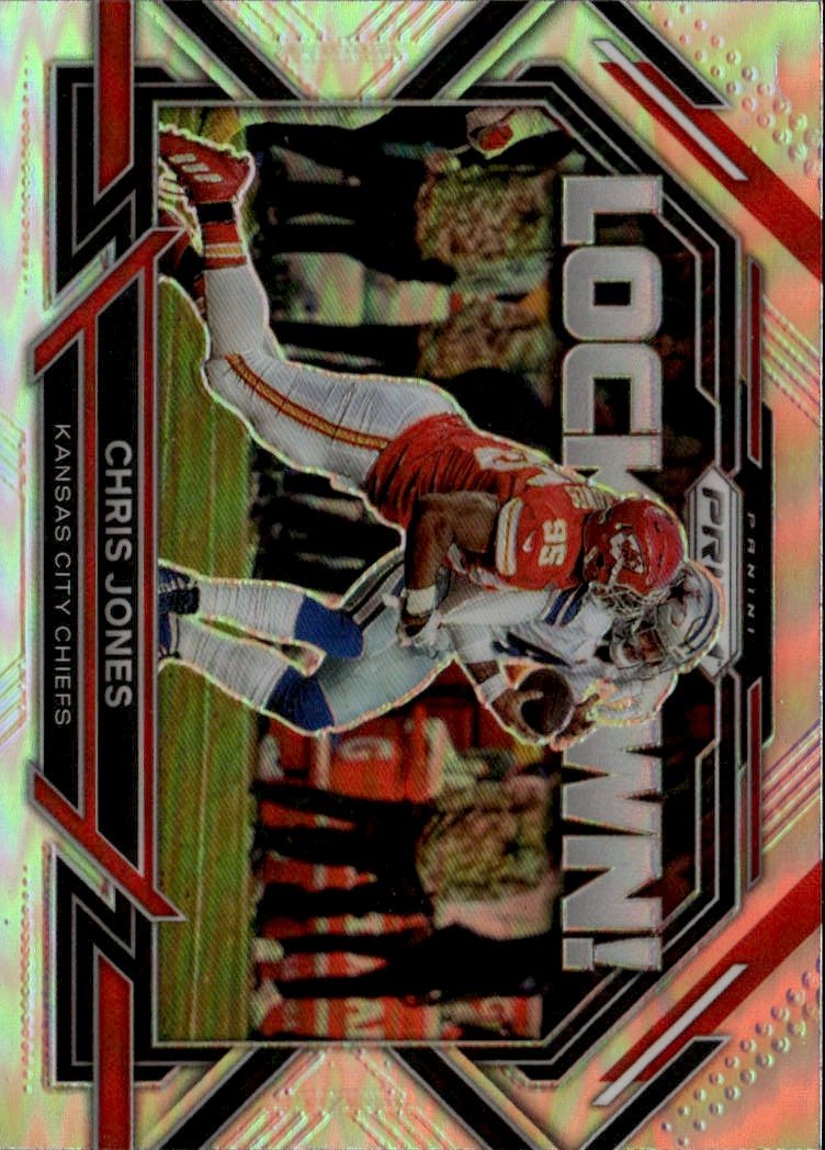 2022 Prizm Chris Jones graded slab