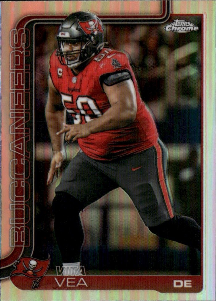 2025 Topps Chrome Vita Vea graded slab