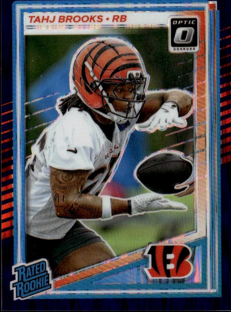 2025 DONRUSS OPTIC TAHJ BROOKS graded slab